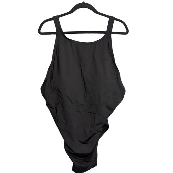 NWT Andie Black One Piece Montauk Swimsuit 19ACMONT XXXL - Picture 1 of 6